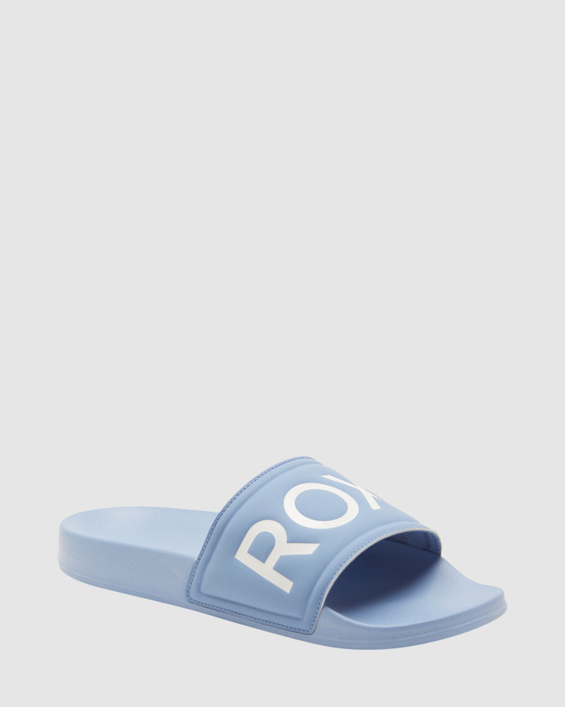 Roxy Slippy II Sandals - Baha Blue (view 2)