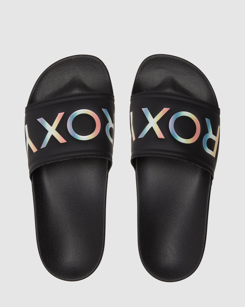 Roxy Slippy II Slide - Black