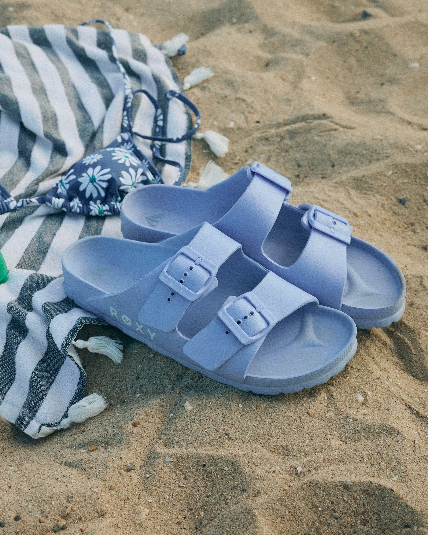 Roxy Kattie Slide - Rain Washed (view 5)