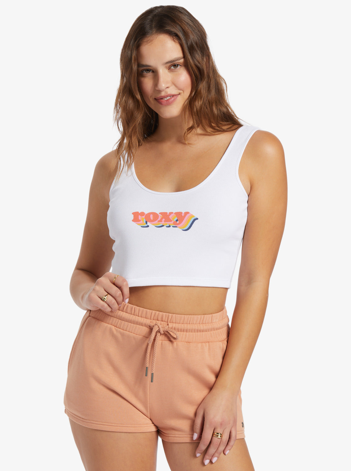Roxy Retro Roxy Stack Di Top - Snow White