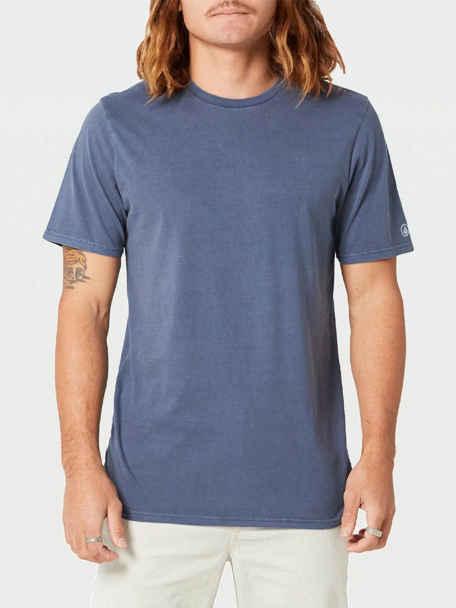 Aus Wash Short Sleeve Tee - Navy