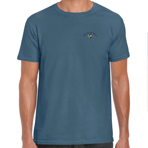 Aussie BBQ Tee - Heather Indigo