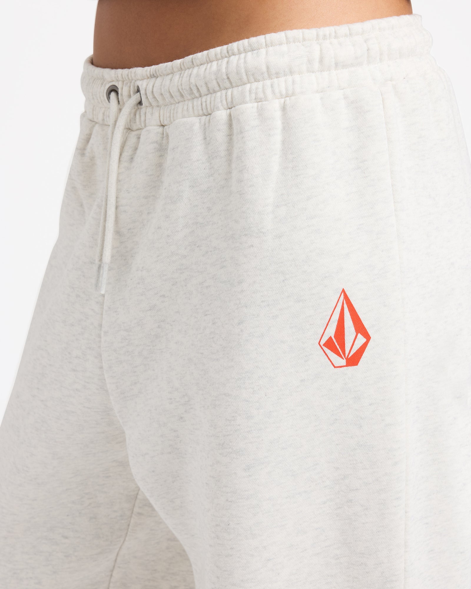 Volcom Get More Trackpants - Light Heather Grey (view 2)