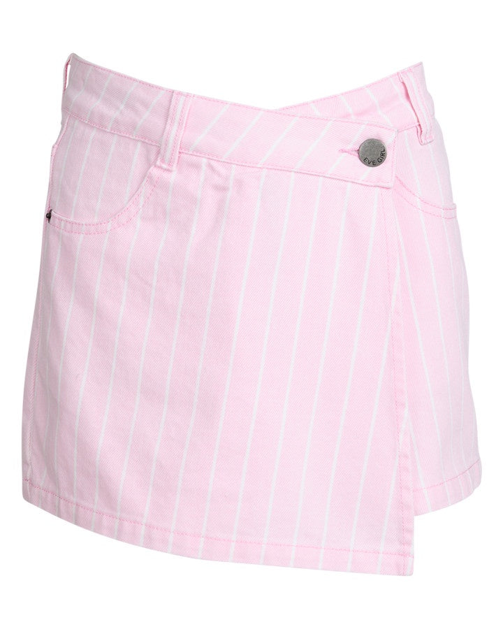 Eve Girl Chloe Stripe Skort Pink
