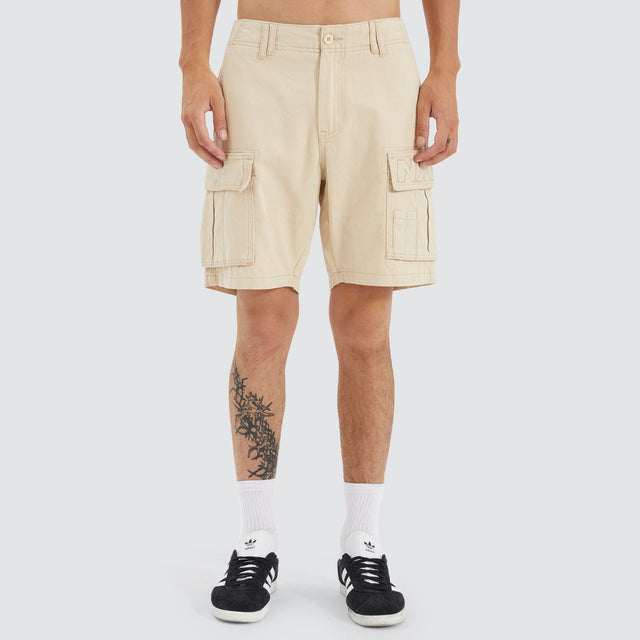 Colby Cargo Shorts - Bone