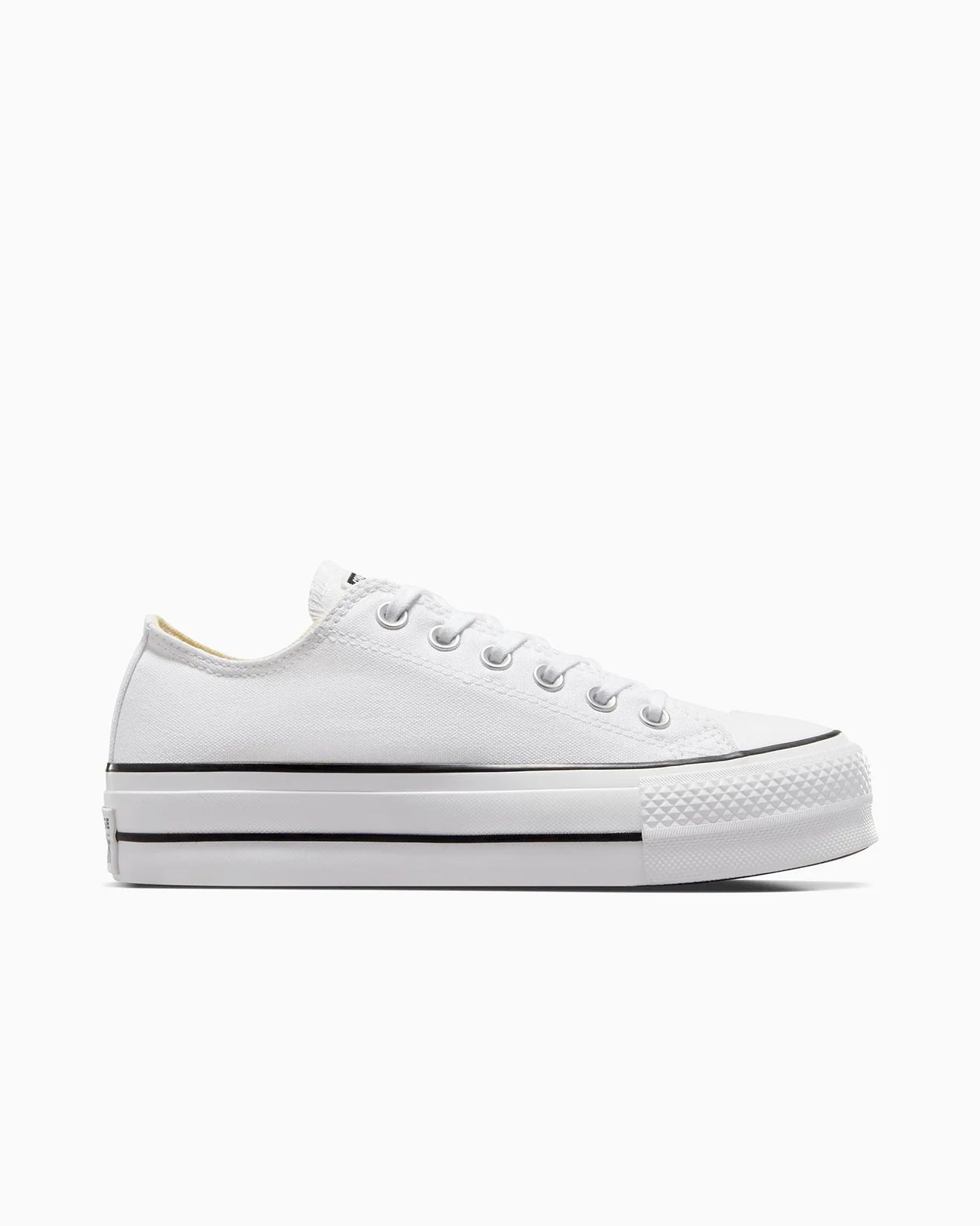 Chuck Taylor Low Top Canvas Lift - White