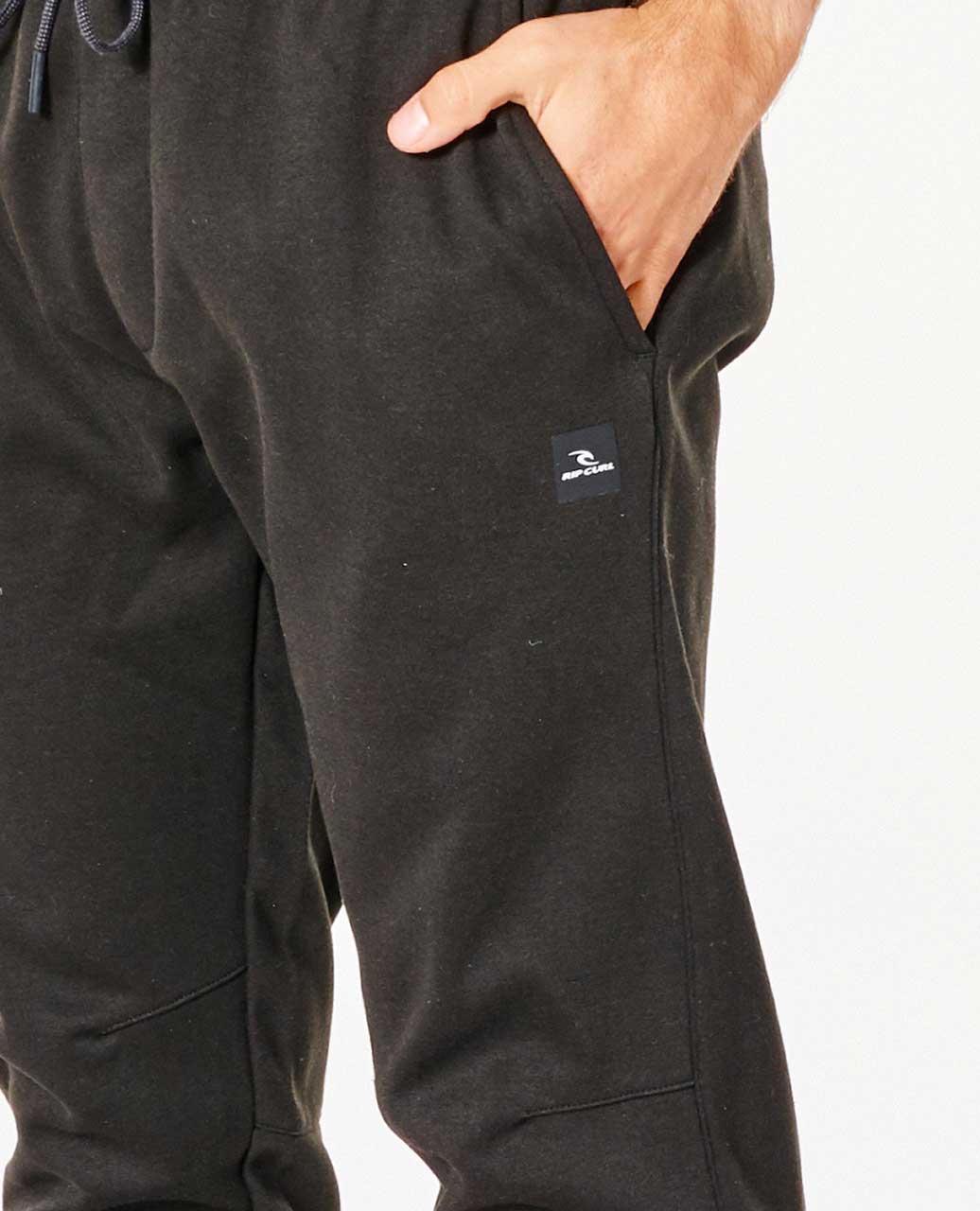 Rip Curl Departed Anti-Series Trackpant - Black (view 6)