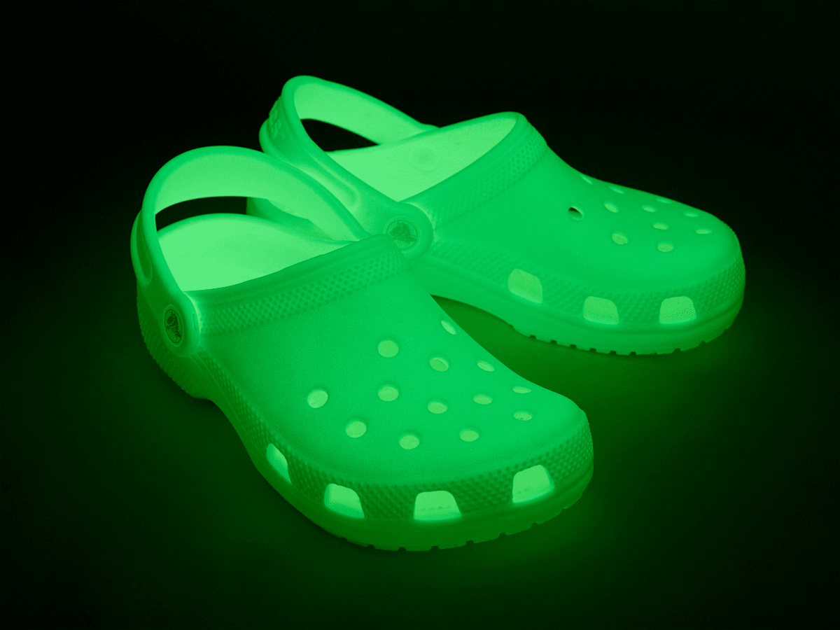 Crocs Kids Classic Glow in the Dark Clog