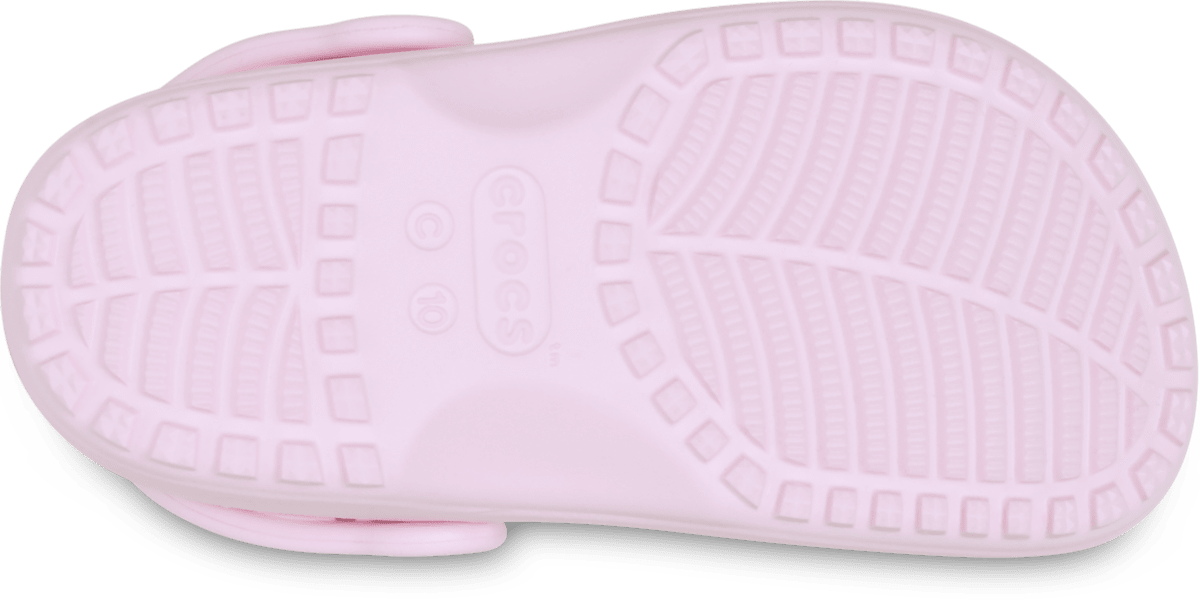 Crocs Toddler Floral Cut-Out Clog Pink Milk - sole