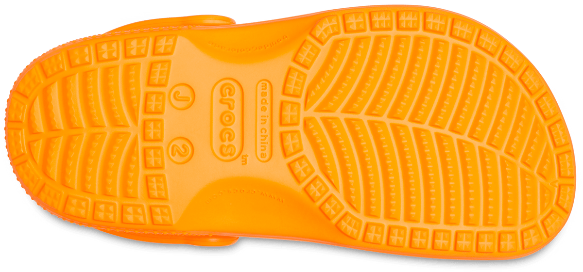 Crocs Toddler Classic Clog Orange Zing - alternate view