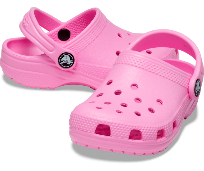 Crocs Kids Classic Clog - Taffy Pink (view 4)