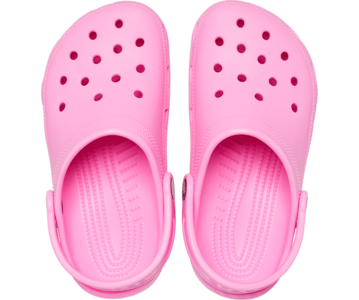 Crocs Kids Classic Clog - Taffy Pink (view 2)