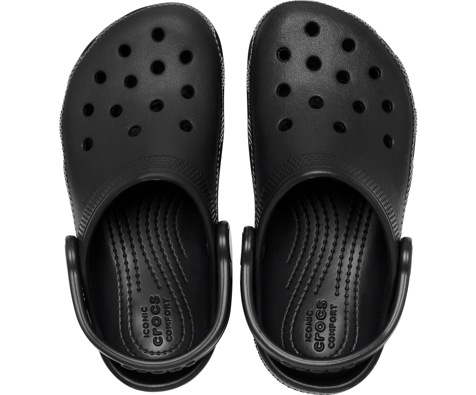 Crocs Kids Classic Clog - Black (view 3)