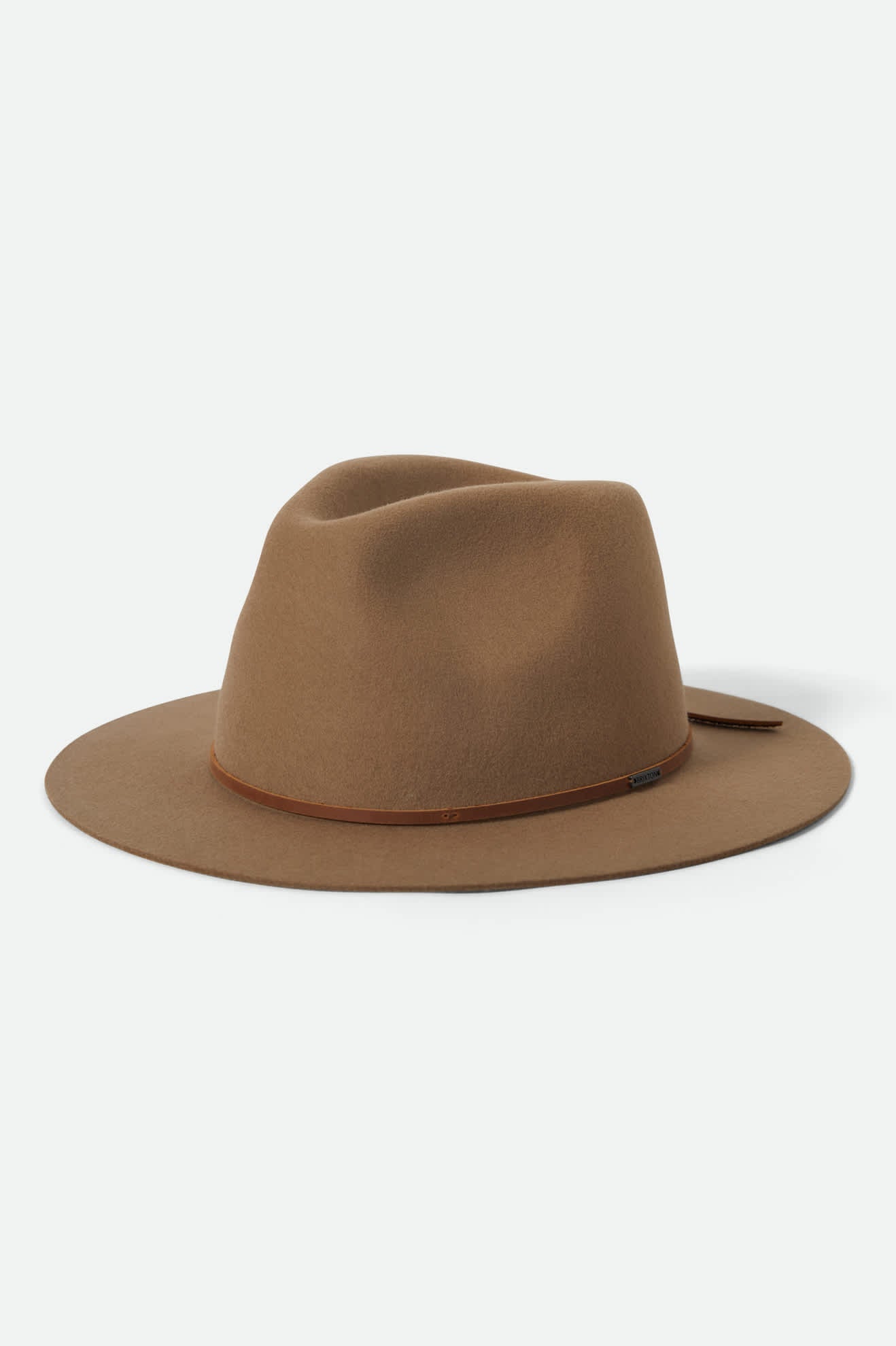 Brixton Wesley Fedora Khaki