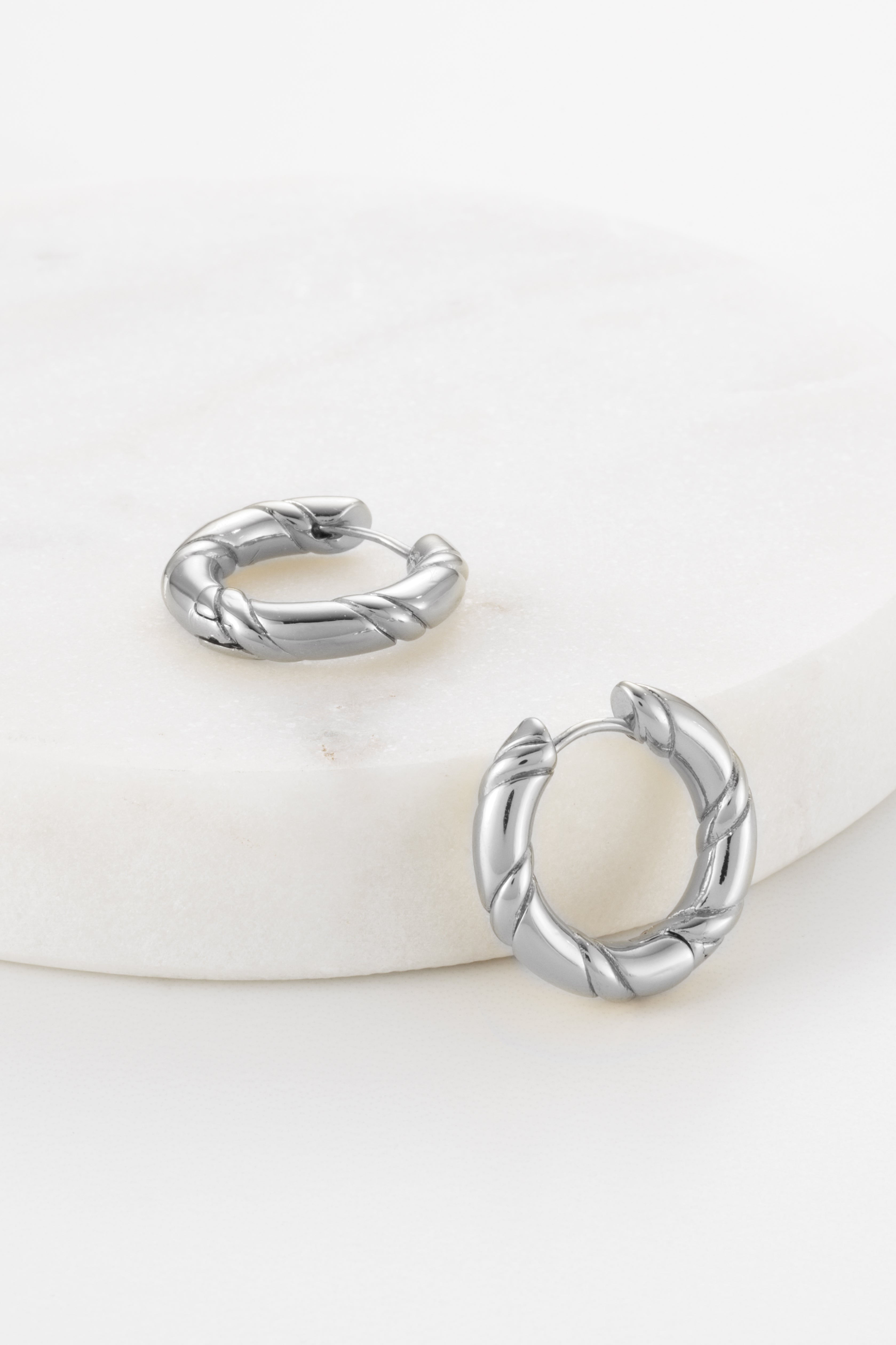 Zafino Alannah Hoop - Silver