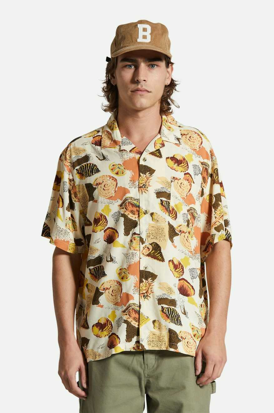 Brixton Bunker SS Woven Shirt - Multi Color Shell