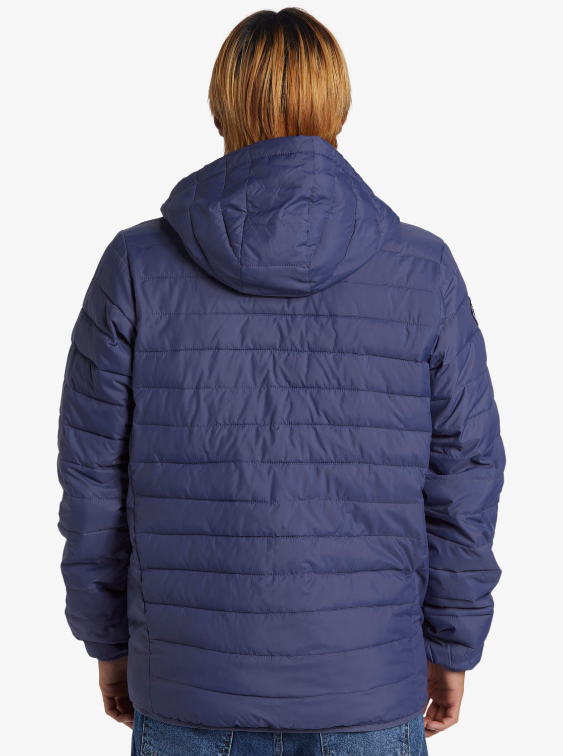 Scaly Puffer Jacket - Crown Blue