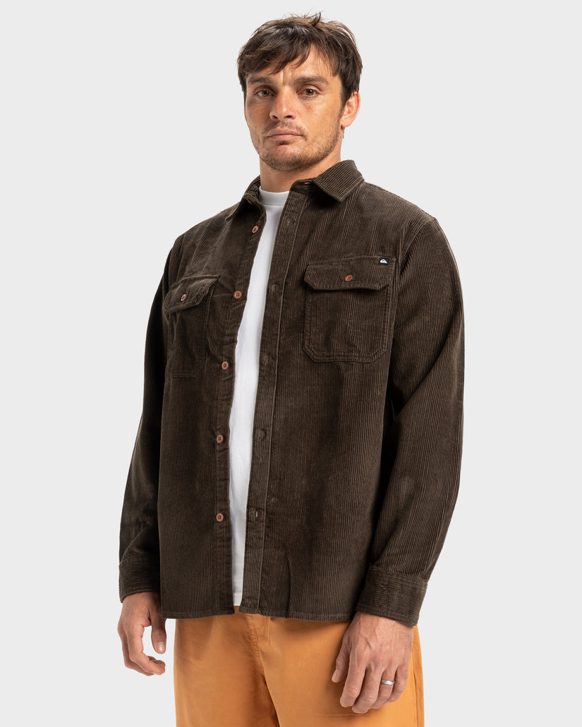 Venture Cord Shirt - Turkish Coffee