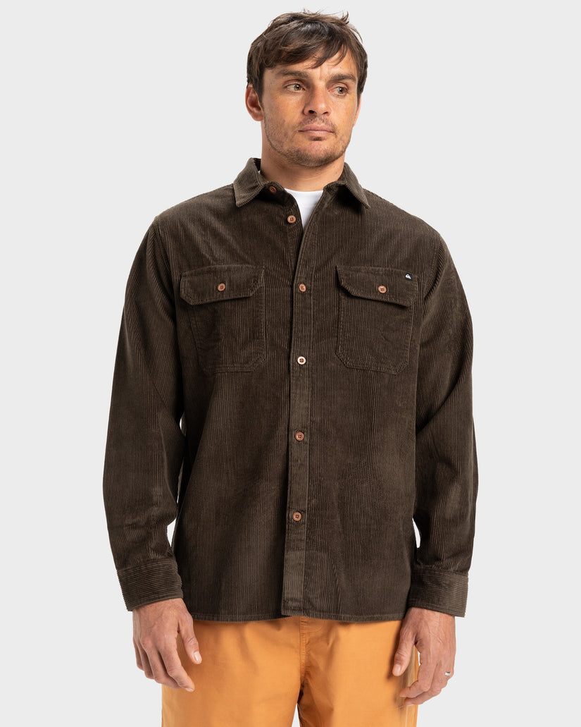 Venture Cord Shirt - Turkish Coffee