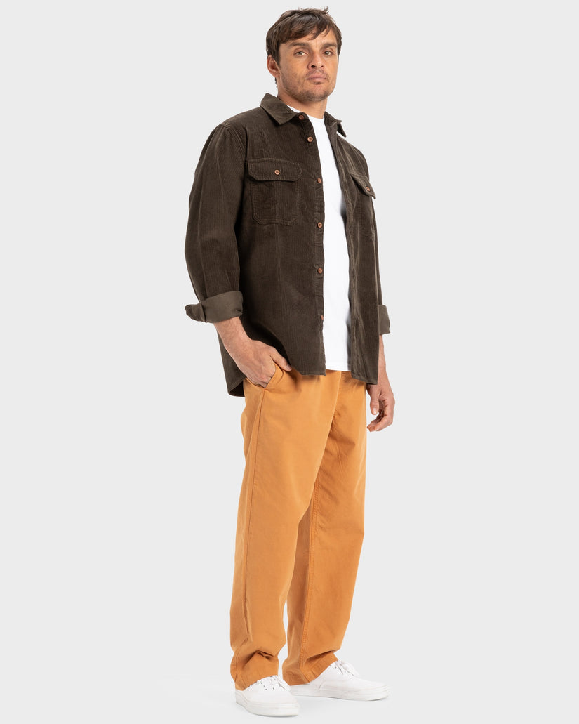 Venture Cord Shirt - Turkish Coffee