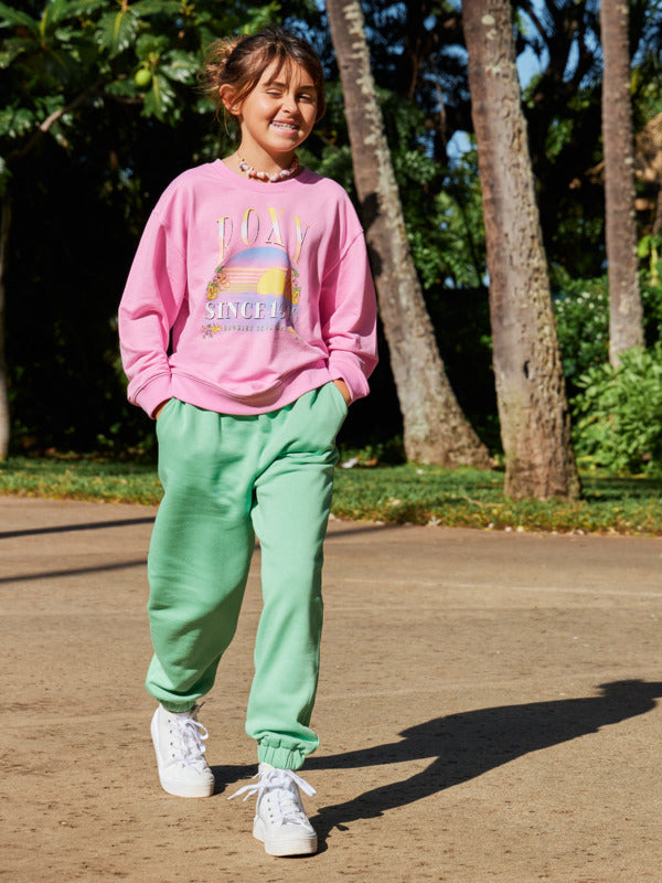 Roxy Surf Feeling Joggers - Zephyr Green