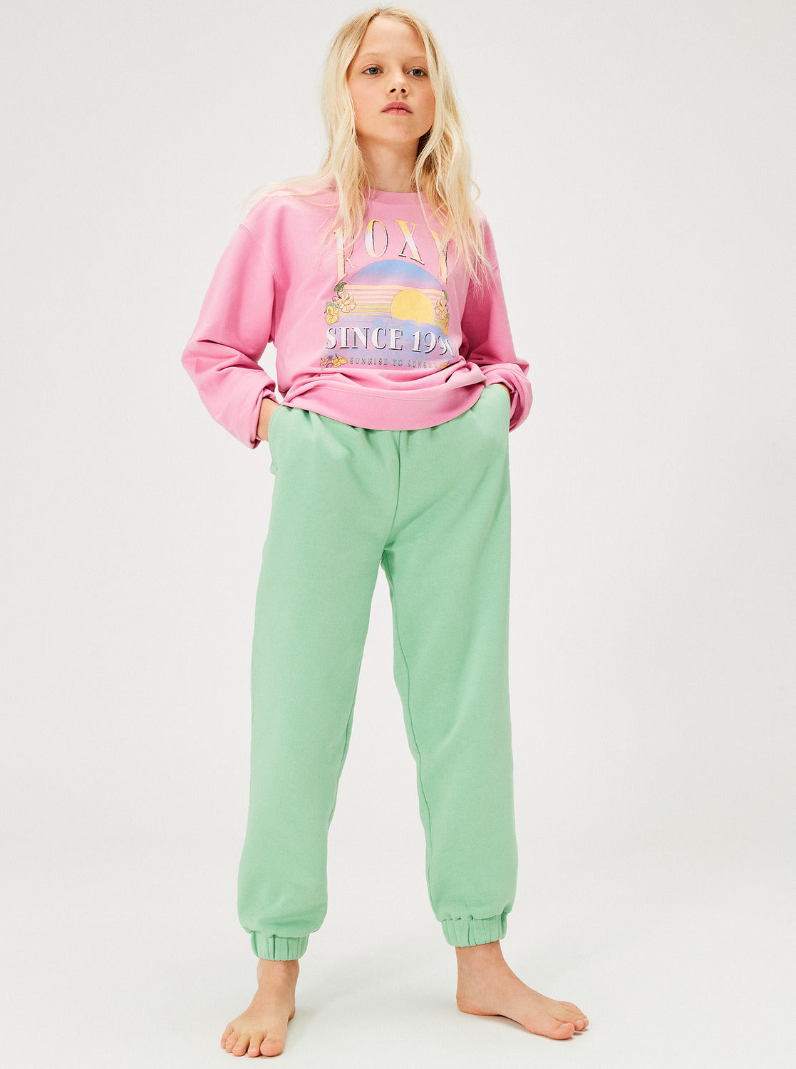 Roxy Surf Feeling Joggers - Zephyr Green (view 5)