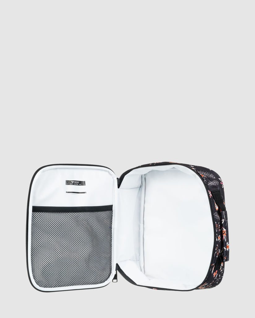 Roxy Groove In Life Lunchbag - Anthracite Kerala Border (view 2)