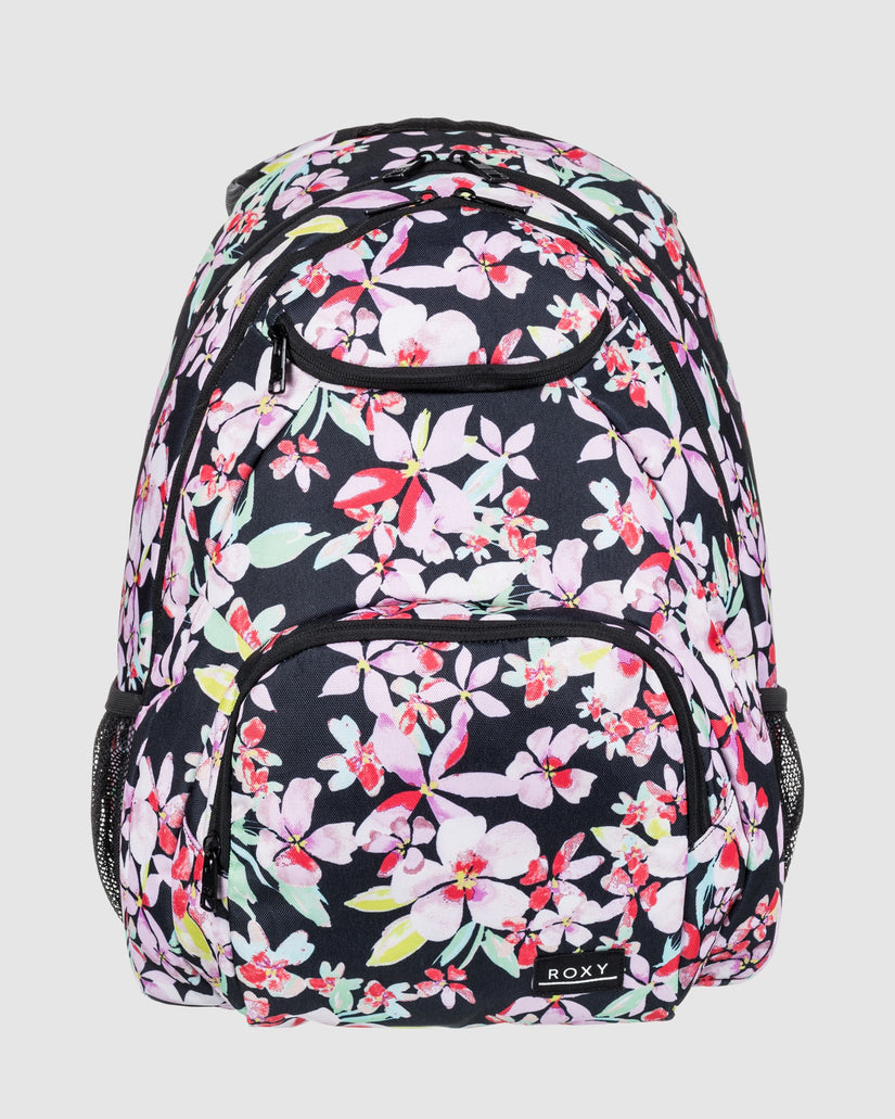 Roxy Shadow Swell Printed Backpack - Anthracite New Life