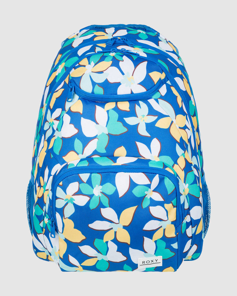 Roxy Shadow Swell Printed Backpack - Bright White Sunlights Floral