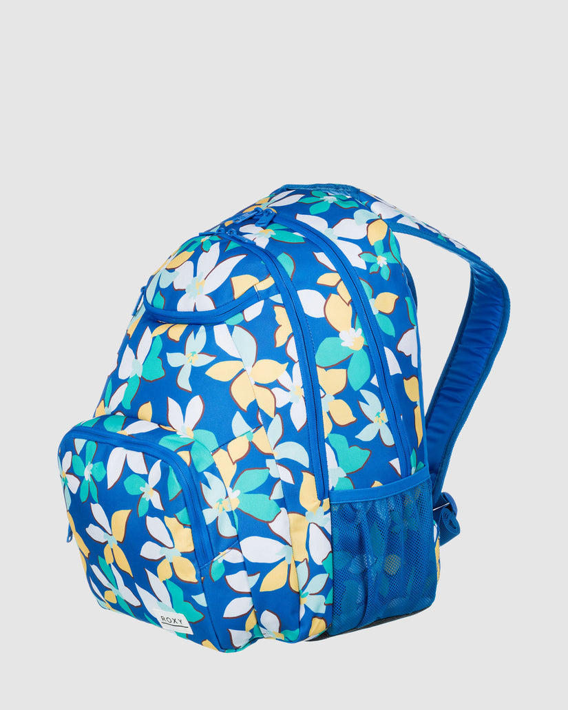 Roxy Shadow Swell Printed Backpack - Bright White Sunlights Floral (view 3)