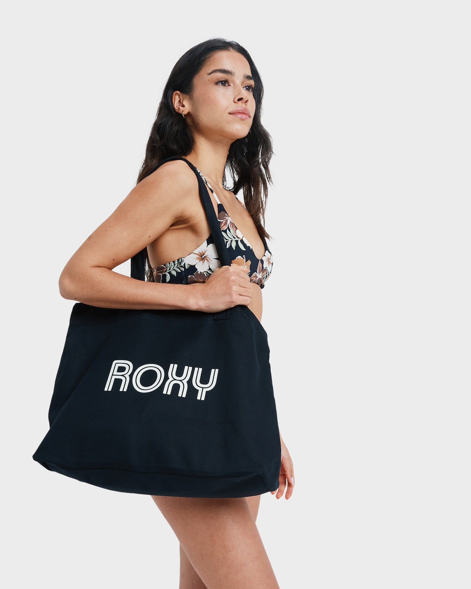 Roxy Go For It Tote Bag Anthracite