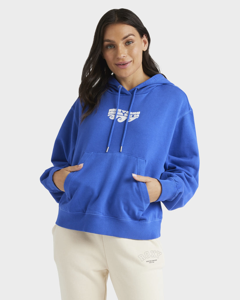 Roxy First Day Hoodie - Dazzling Blue