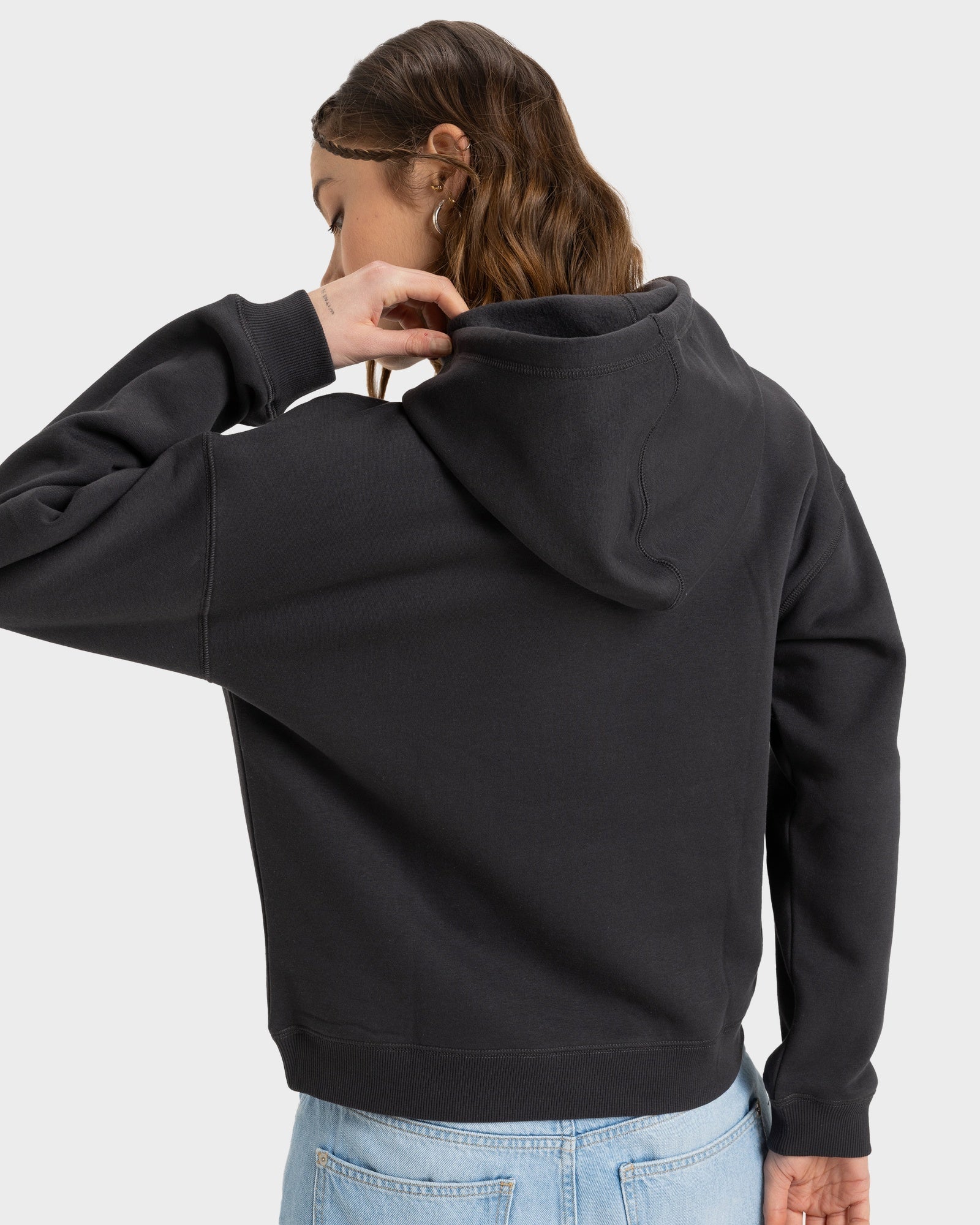 Roxy Perfect Place Hoodie - Phantom (view 4)