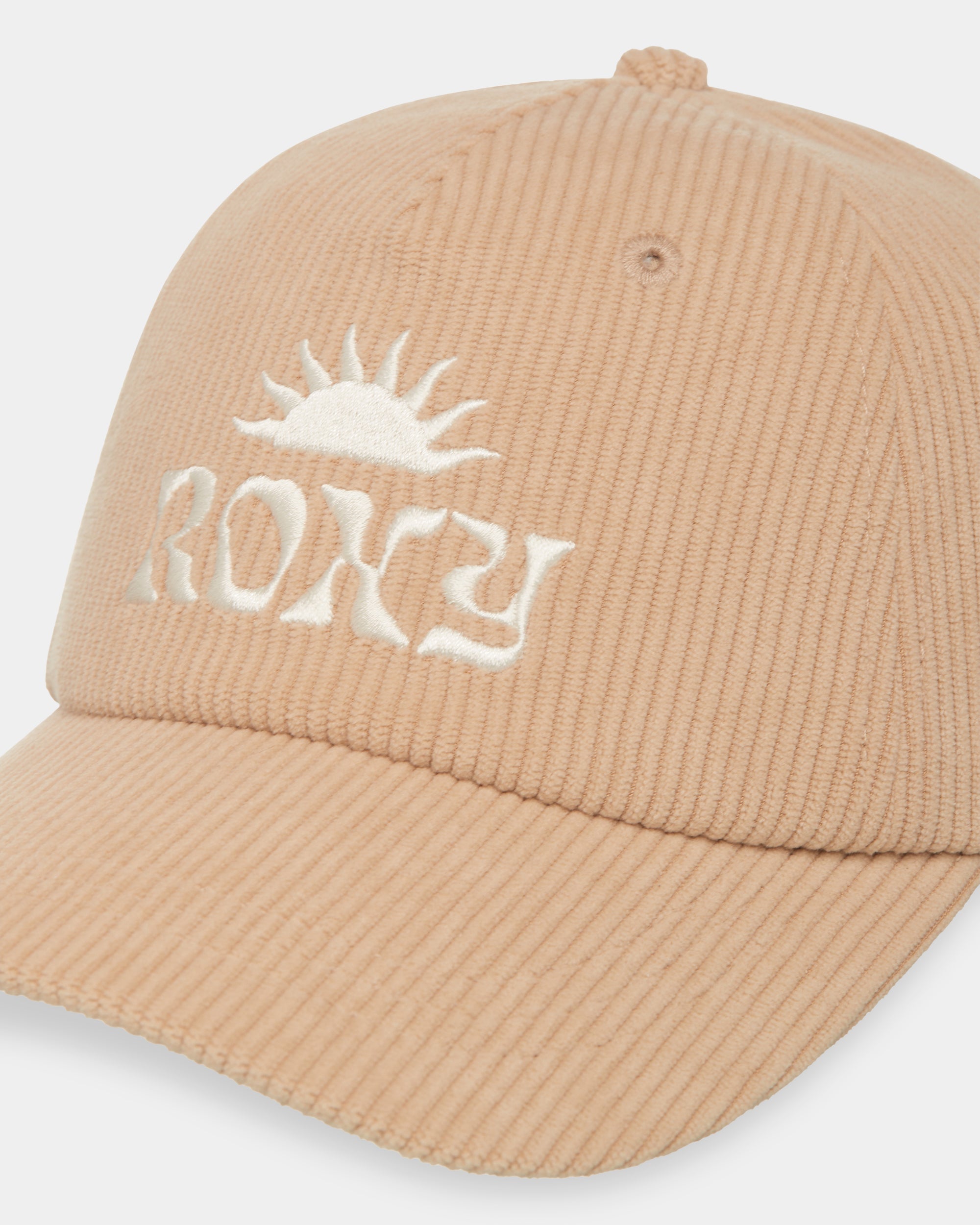 Roxy Brave Lineup Cap in pebble - detail