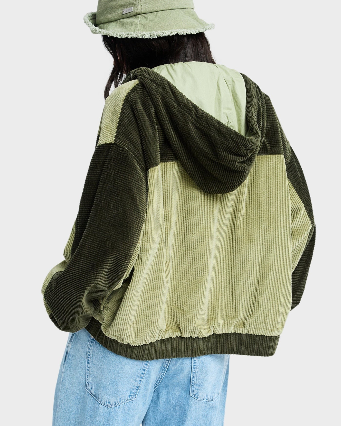 Roxy Have A Blast Fleece Jacket - Oil Green (view 2)