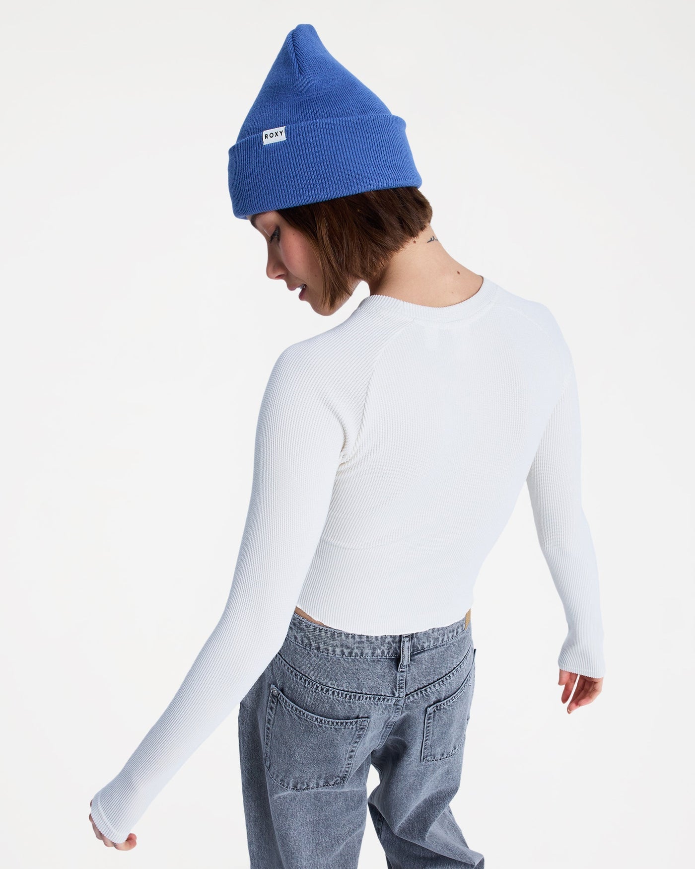 Roxy Basecamp Longsleeve Tee - Coconut Milk (view 2)