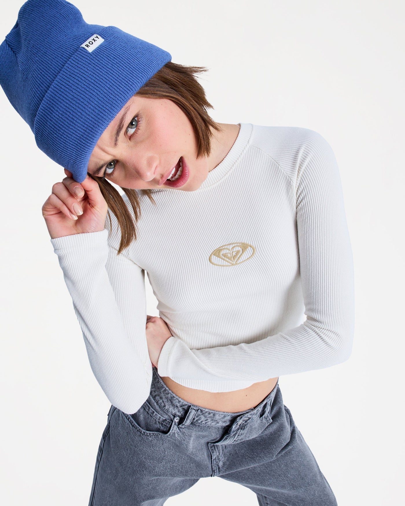 Roxy Basecamp Longsleeve Tee - Coconut Milk (view 5)
