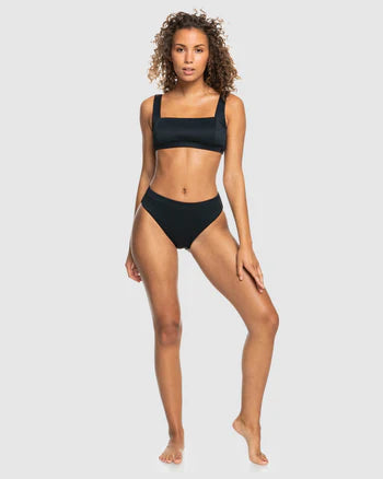 Rib Roxy Love The Glassy Bikini Top - Anthracite
