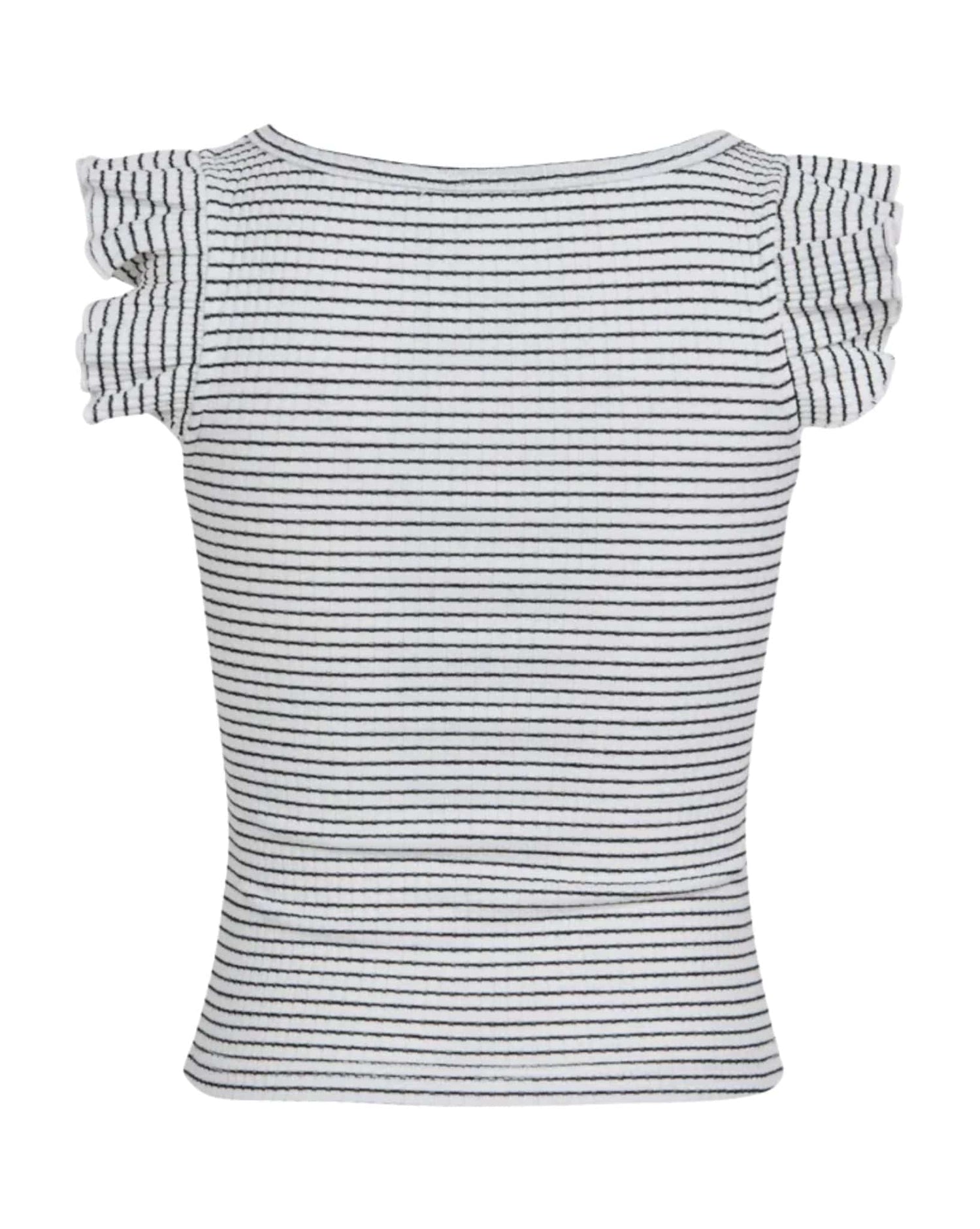 Eve Girl Zoe Frill Tank - Stripe (view 4)