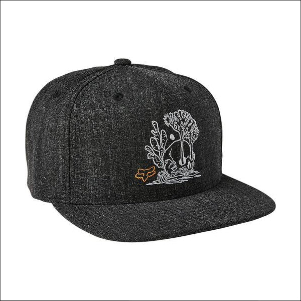 Fox Road Trippin Snapback Hat - Black