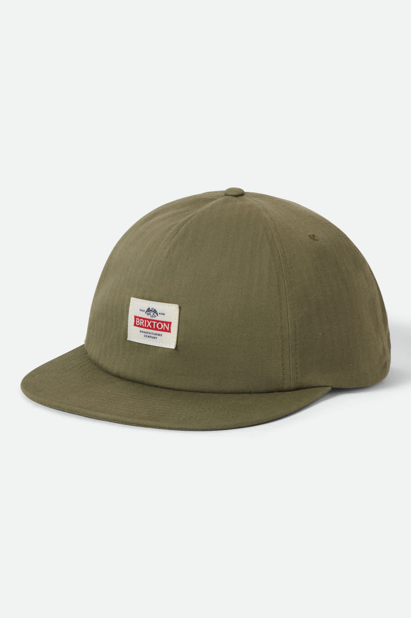 Brixton Pinnacle MP Snapback - Washed Olive Green