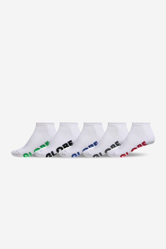 Large Stealth Ankle Sock 5Pk - 12 / 15