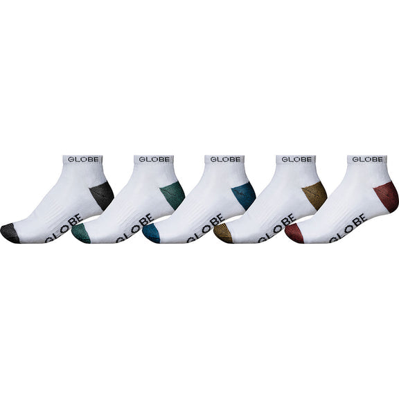 Globe Ingles Ankle Sock 5pk - 7/11 (view 2)