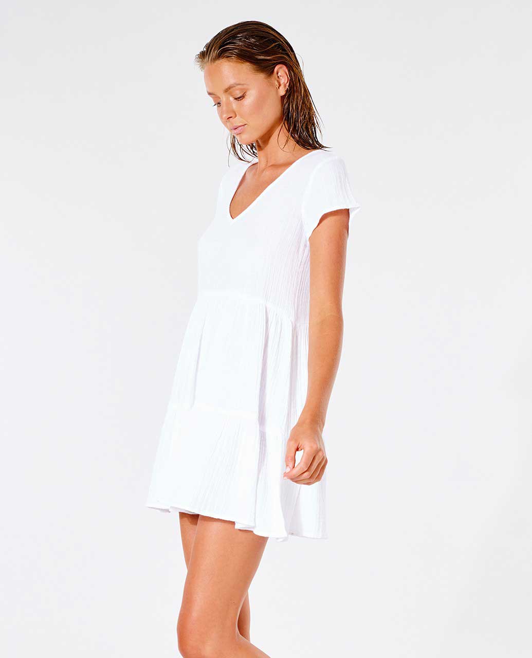 Rip Curl Premium Surf Dress - White (view 3)