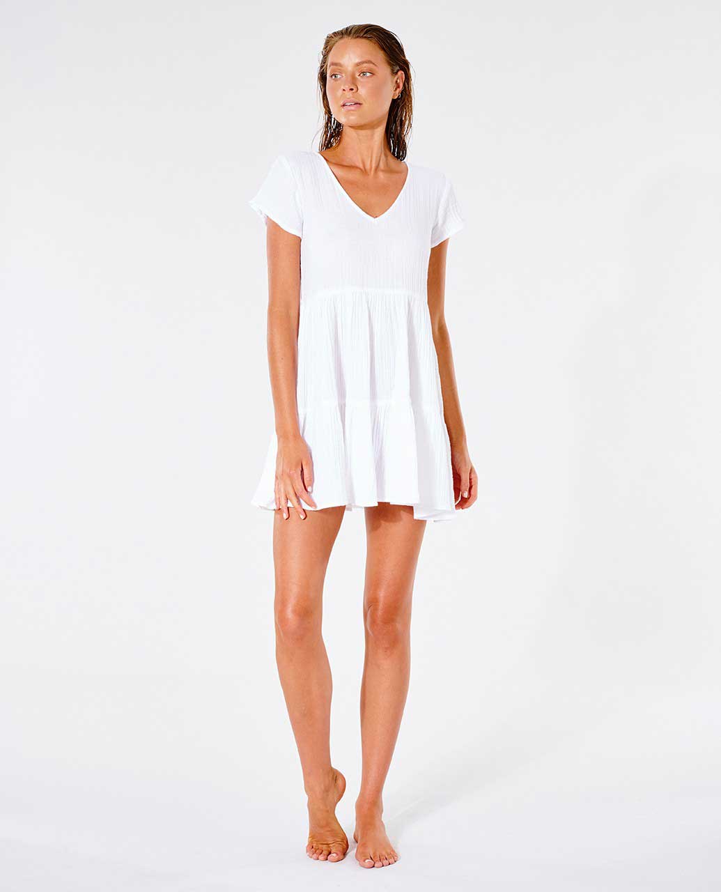 Rip Curl Premium Surf Dress - White (view 4)