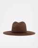 Rusty Gisele Straw Hat - Chocolate 1