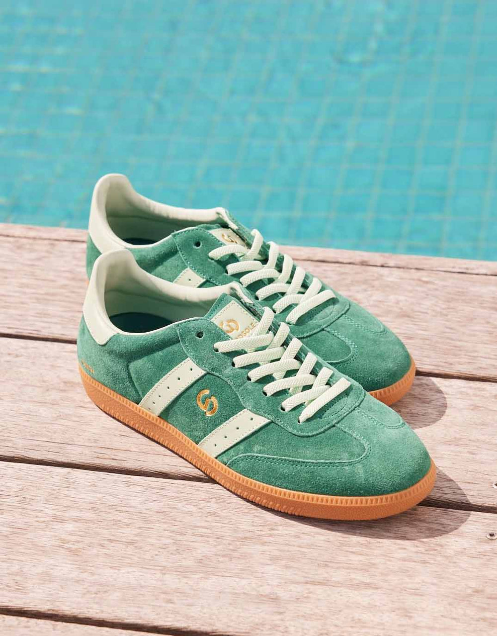 2001 Parallel - Green /Mint Suede