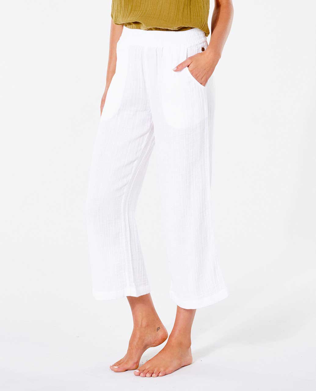 Premium Surf Beach Pant - White