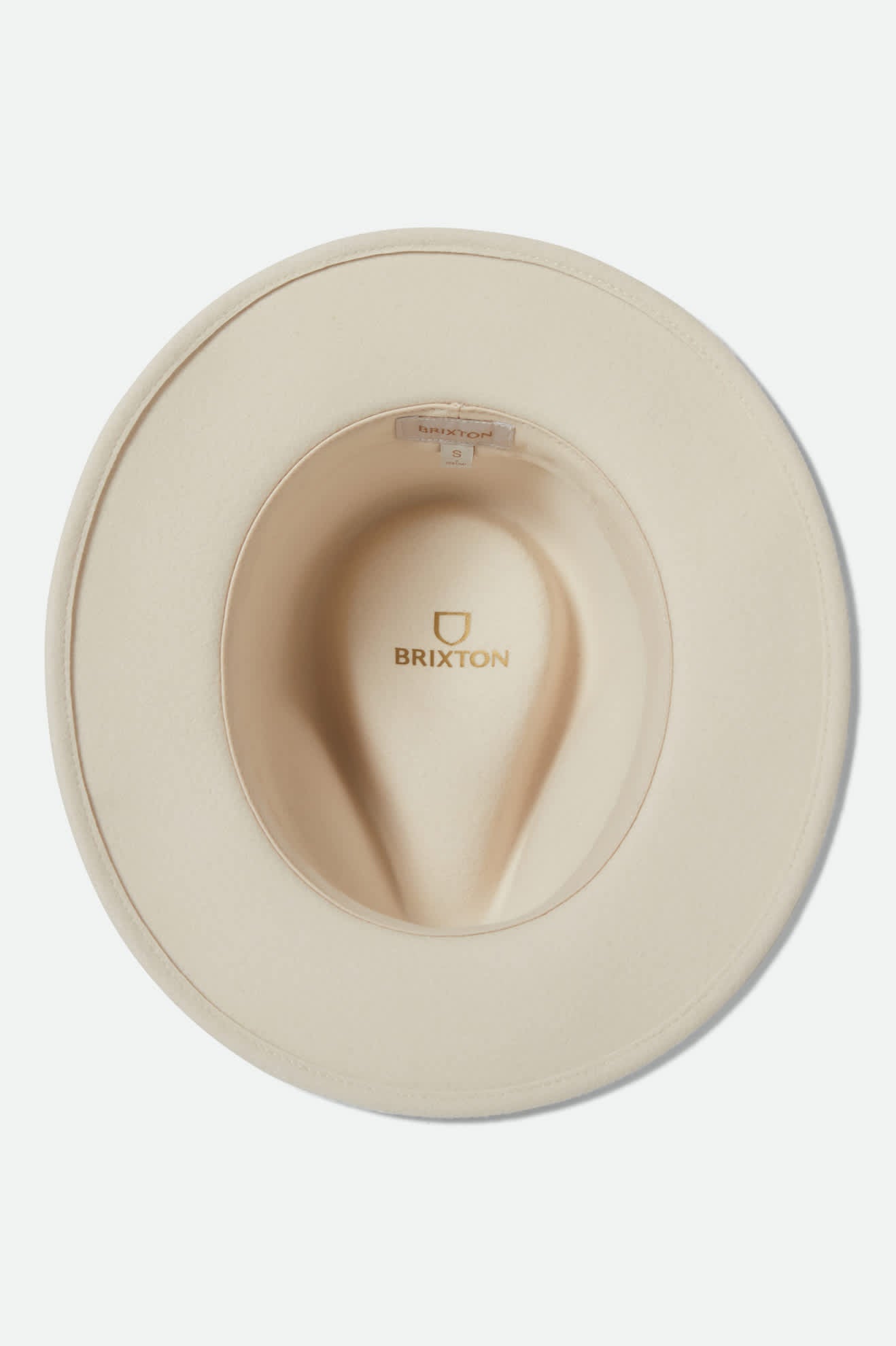 Brixton Messer Fedora - Off White (view 2)