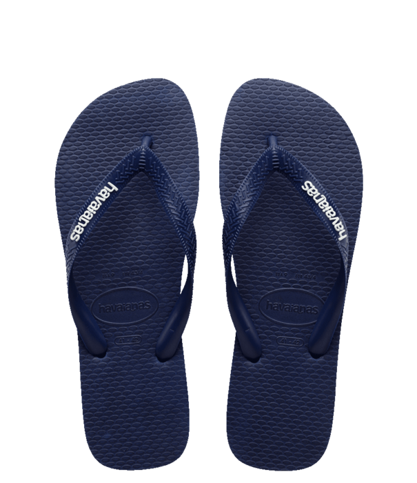 Havaianas Kids Rubber Logo - Navy Blue